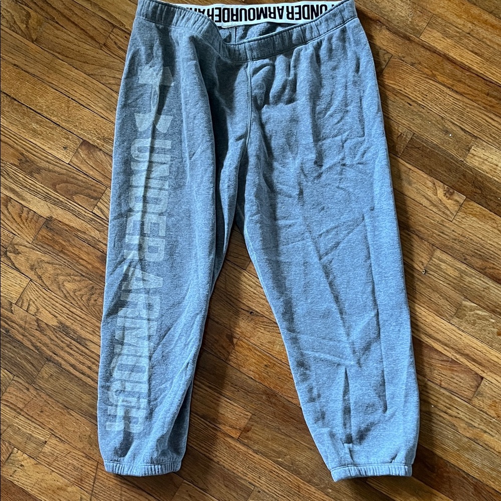 Under Armour Heather Gray Sweatpants